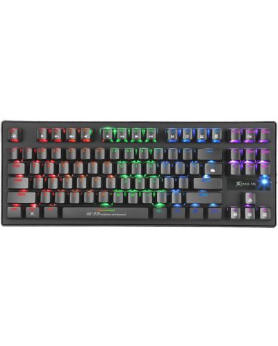 Tastatură mecanică Xtrike ME - GK-979 RO, Albastru, Curcubeu, negru - 1