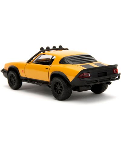 Mașinuță din metal Jada Toys - Transformers, 1977 Chevrolet Camaro T7 Bumblebee, 1:32 - 4