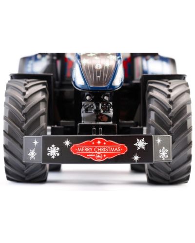 Jucărie metalică Siku - Tractor de Crăciun New Holland, 1:32 - 6