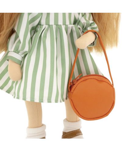 Păpușă moale Orange Toys Sweet Sisters - Sunny într-o rochie în carouri, 32 cm - 6