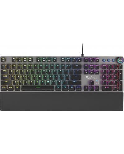 Tastatura mecanica Genesis - Thor 401 RGB, Brown Switch, neagra - 1