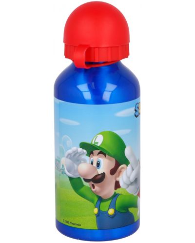 Sticlă metalică Super Mario - 400 ml - 2