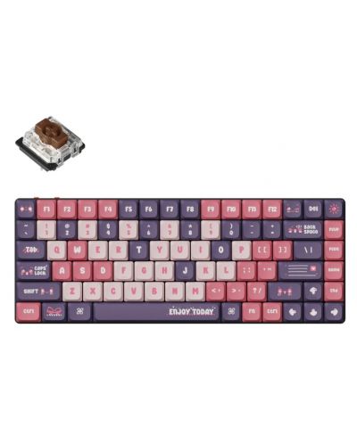 Tastatură mecanică Keychron - K3P, Brown, LED, Black Special Edition - 1