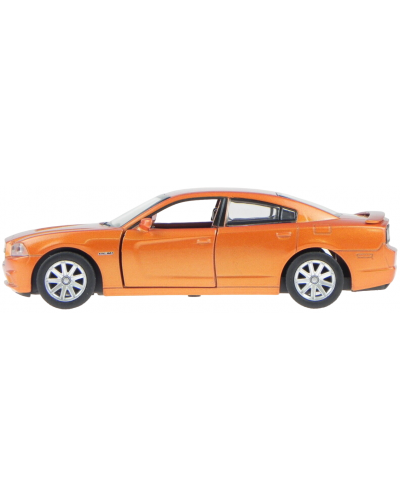 Masina de metal Newray - Dodge Charger, 1:32, portocaliu - 3