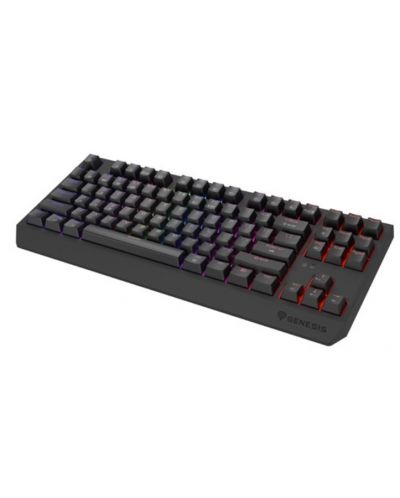 Tastatură mecanică Genesis - Thor 230 TKL, Outemu Red, wireless, neagră - 1