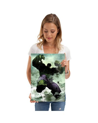 Poster metalic Displate - Marvel: Hulk - 2