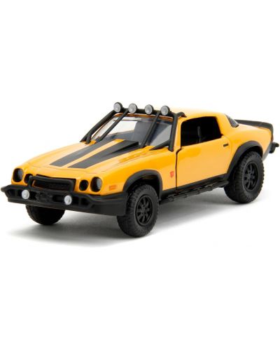 Mașinuță din metal Jada Toys - Transformers, 1977 Chevrolet Camaro T7 Bumblebee, 1:32 - 2