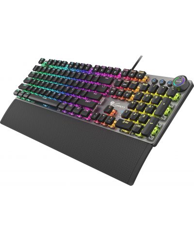 Tastatura mecanica Genesis - Thor 401 RGB, Brown Switch, neagra - 4
