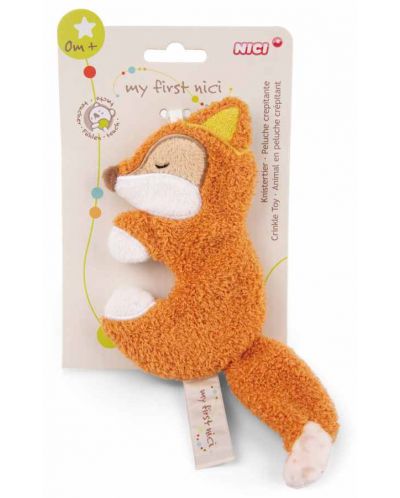 O jucărie moale NICI - Finny vulpea adormită, 14 cm - 3