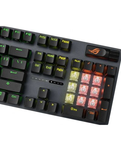 Tastatură mecanică ASUS - XA11 ROG STRIX SCOPE II, NXSW, RGB, neagră - 3