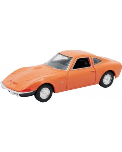 Mașină metalică Welly - Opel GT, portocaiu, 1:34 | Ozone.ro