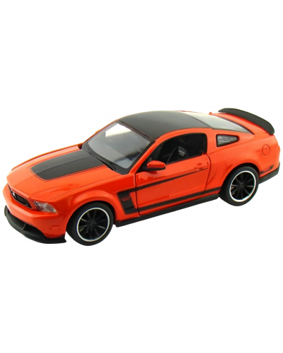 Mașinuță metalică Maisto Special Edition - Ford Mustang Boss 302, 1:24, portocalie - 1