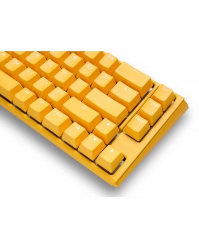 Tastatura mecanica Ducky - One 3, MX Cherry Black, RGB, galbena - 2
