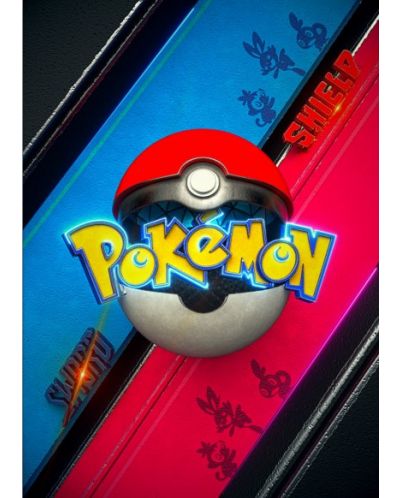 Poster metalic Displate - Pokemon - 1