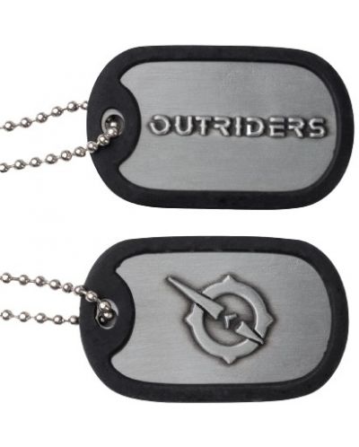 Medalion ItemLab Games: Outriders - Symbol Dog Tags  - 3