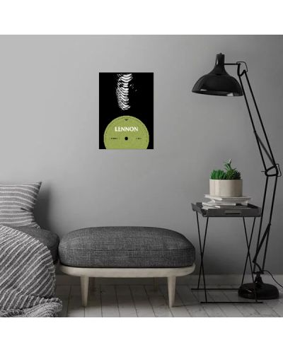 Poster metalic Displate - Lennon - 3