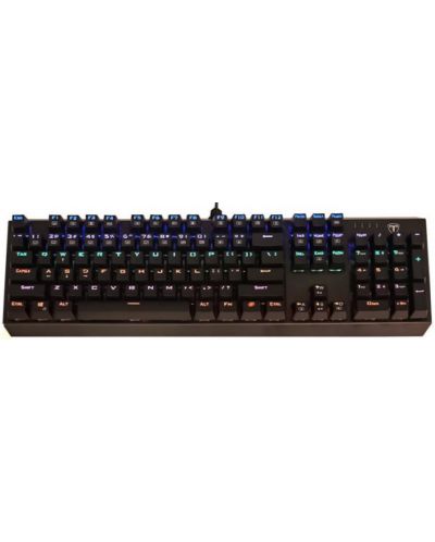 Tastatură mecanică T-Dagger - Pavones, Blue ET, RGB, neagră - 2