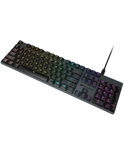 Tastatură mecanicăCOUGAR - Luxlim, wireless, Silent, RGB, neagră - 4