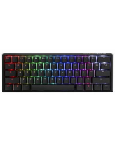 Tastatură mecanică Ducky - One 3 Mini, MX Black, RGB, negru - 1