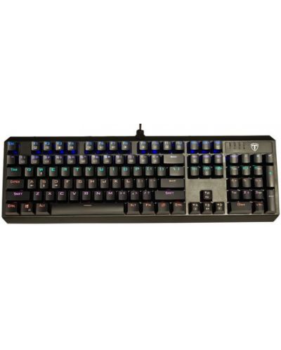 Tastatură mecanică T-Dagger - Pavones, Blue ET, RGB, neagră - 1