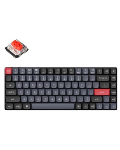 Tastatură mecanică Keychron - K3P, H-S, Red, RGB, negru - 1