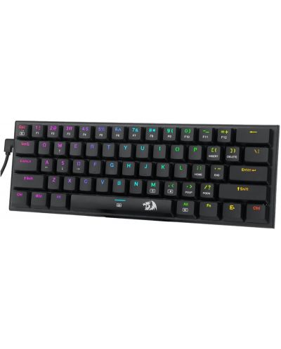 Tastatură mecanică Redragon - Anivia, Red Switch, RGB, neagră - 2