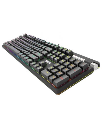 Tastatură mecanică Marvo - KG948, Blue, RGB, neagră - 7