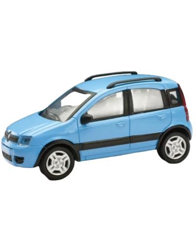 Mașinuță metalică Newray - Fiat Panda 4X4, albastră, 1:43 - 1