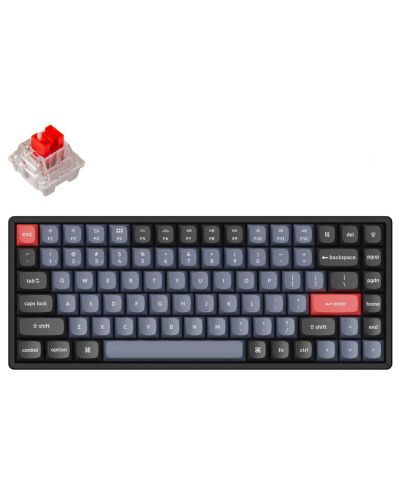 Tastatură mecanică Keychron - K2 Pro, H-S, Linear, RGB, neagră - 2