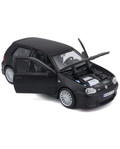 Mașinuță metalică Maisto Special Edition - Volkswagen Golf R32, neagră, 1:24 - 3