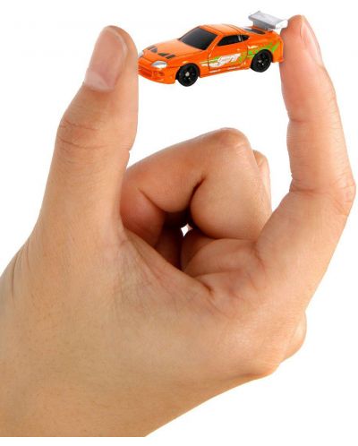 Nano cărucior metalic Jada Toys Fast & Furious - Sortiment, 4 cm