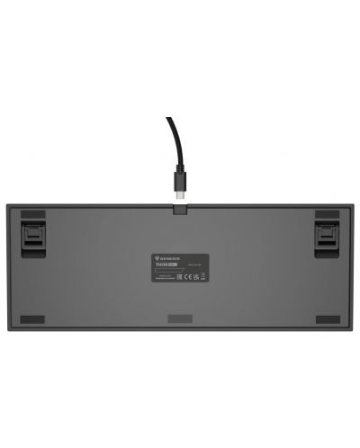 Tastatură mecanică Genesis - Thor 404 TKL, Kailh box maro, RGB, negru - 4