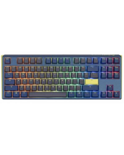 Tastatura mecanica Ducky - One 3 Daybreak TKL, MX Blue, albastra - 1