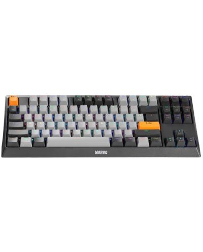 Tastatură mecanică Marvo - KG980-B, Blue switches, RGB, neagră - 3