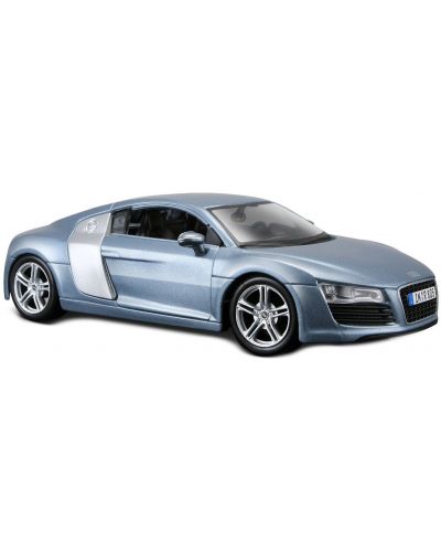 Masina metalica Maisto Special Edition - Audi R8, Albastru metalic, Scara 1:24 - 1