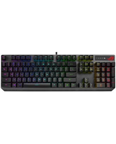 Tastatura mecanica ASUS - ROG Strix Scope RX, ROG RX Red, RGB, negru - 1