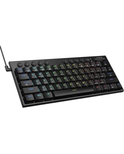 Tastatură mecanică Redragon - Noctis RGB, безжична, Red, neagră - 5