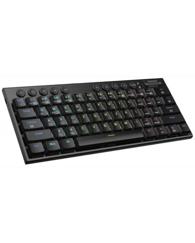 Tastatură mecanică Redragon - Noctis RGB, безжична, Red, neagră - 2
