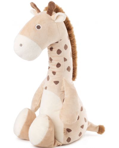 Jucărie moale pentru bebeluşi Tedsy - Girafă, galben, 35 cm - 1