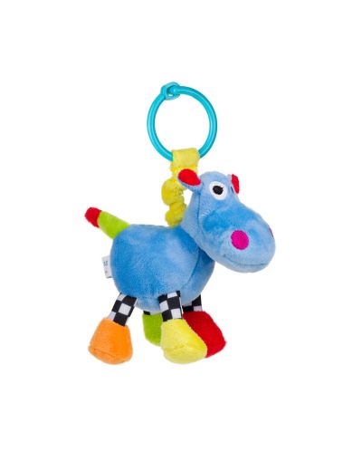 Jucărie cu zornăit moale Canpol - Crazy Animals, Hippo - 2