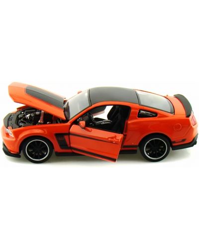 Mașinuță metalică Maisto Special Edition - Ford Mustang Boss 302, 1:24, portocalie - 2