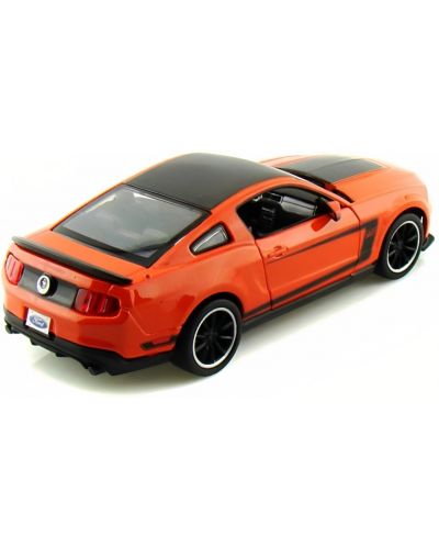Mașinuță metalică Maisto Special Edition - Ford Mustang Boss 302, 1:24, portocalie - 3