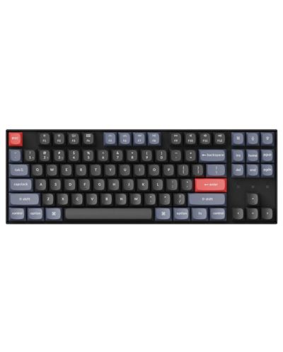 Tastatură mecanică Keychron - K8 Pro HS TKL, Brown, RGB, negru - 3
