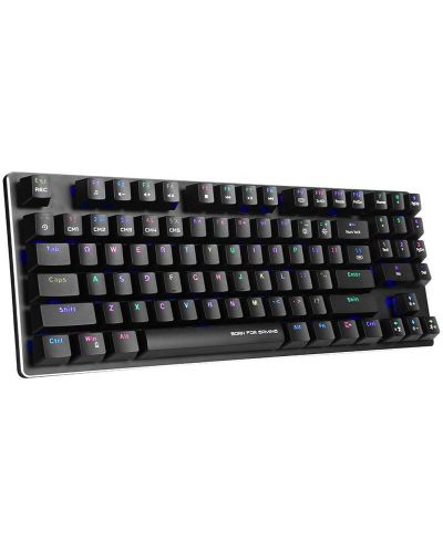 Tastatura mecanica Marvo - KG934, RGB, neagra - 2
