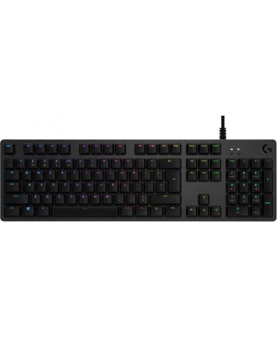 Tastatura gaming Logitech - G512 Carbon, GX Brown Tacticle, neagra - 1