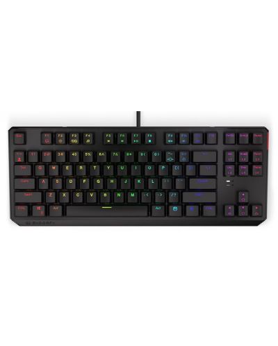 Endorfy Tastatură mecanică - Thock TKL, roșu, RGB, negru - 1