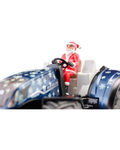 Jucărie metalică Siku - Tractor de Crăciun New Holland, 1:32 - 4