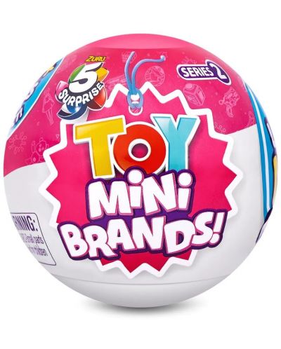 Zuru Surprise Mini Toys - 5 jucării surpriză Mini Brands  - 1