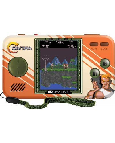 Consolă mini My Arcade - Contra 2in1 Pocket Player (Premium Edition) - 1