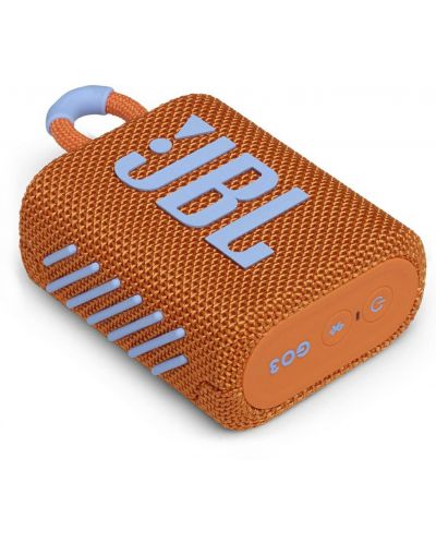 Mini difuzor JBL - Go 3, rezistent la apa, portocaliu - 3